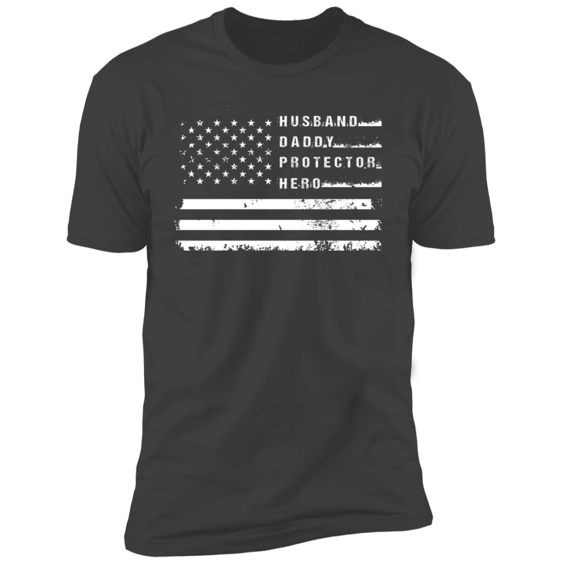 Dad USA Flag Patriotic T-shirt