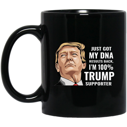 100% DNA 11 oz. Black Mug