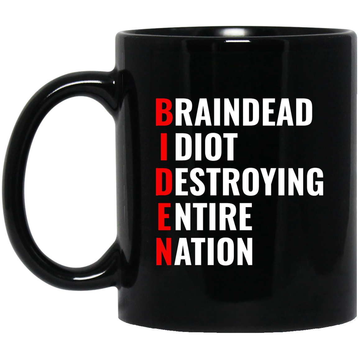 Braindead Phonetics 11 oz. Black Mug
