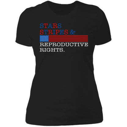Stars Stripes & Reproductive Rights Boyfriend T-Shirt