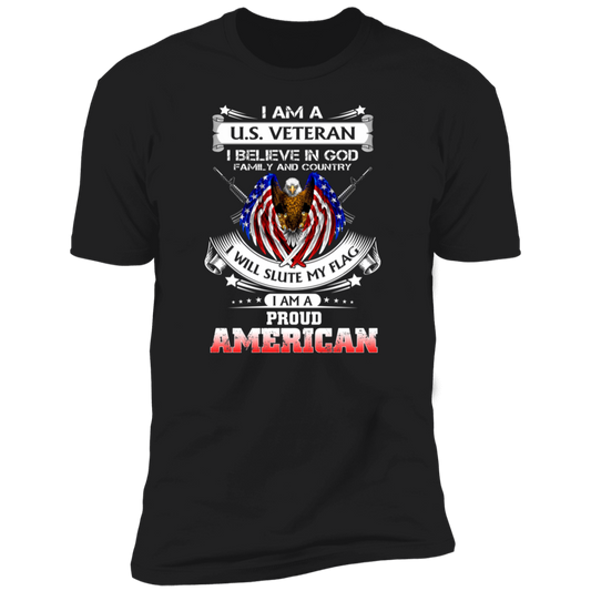 US Veteran - Proud American T-Shirt