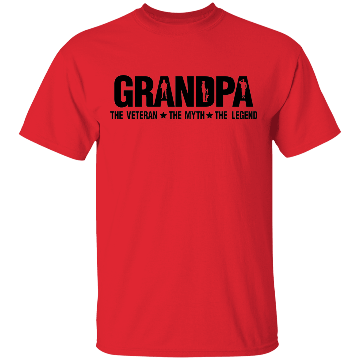 The Veteran The Myth The Legend Grandpa Apparel