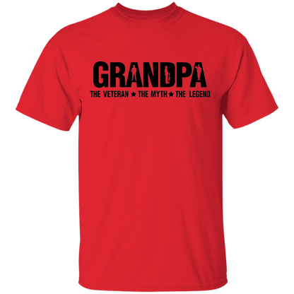 The Veteran The Myth The Legend Grandpa Apparel