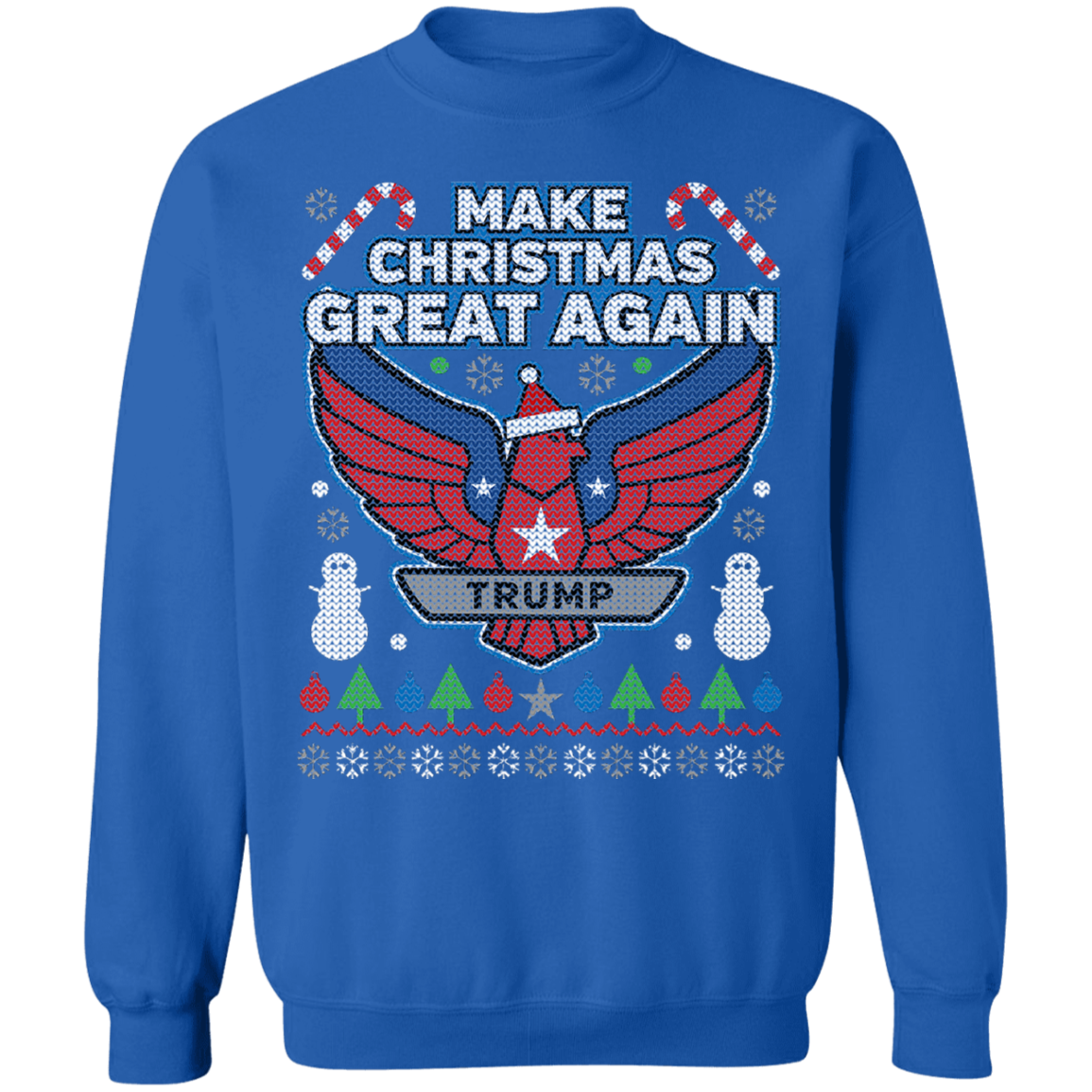 Make Christmas Great Again Trump 2020 Sweatshirt