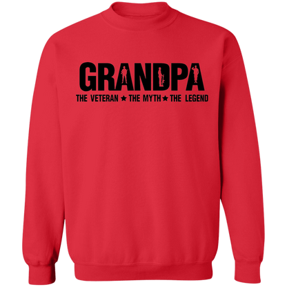 The Veteran The Myth The Legend Grandpa Apparel