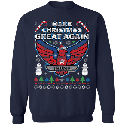 Make Christmas Great Again Trump 2020 Sweatshirt