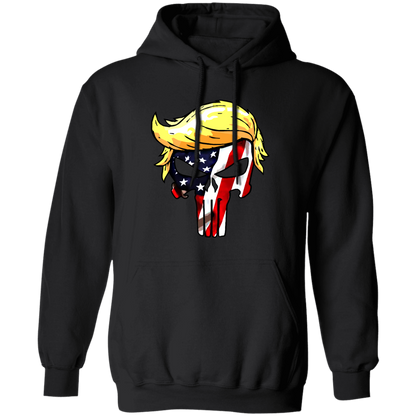 Trump Punisher Full-Color American Flag - Apparel