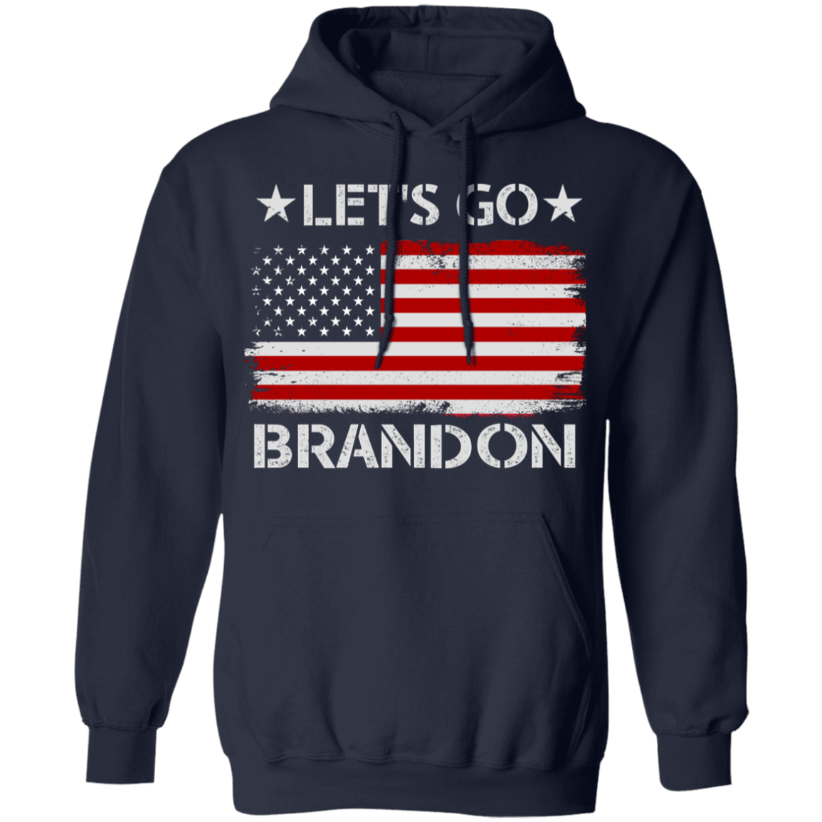 Let's Go Brandon -  USA Flag Apparel