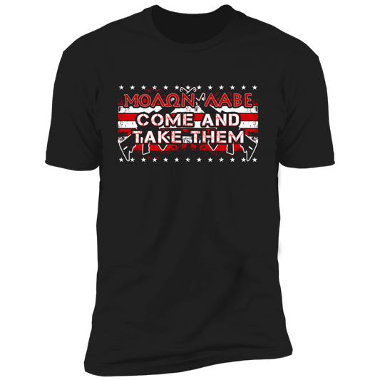 Molon Labe - Come And Take Them - 2nd Amendment T-Shirt