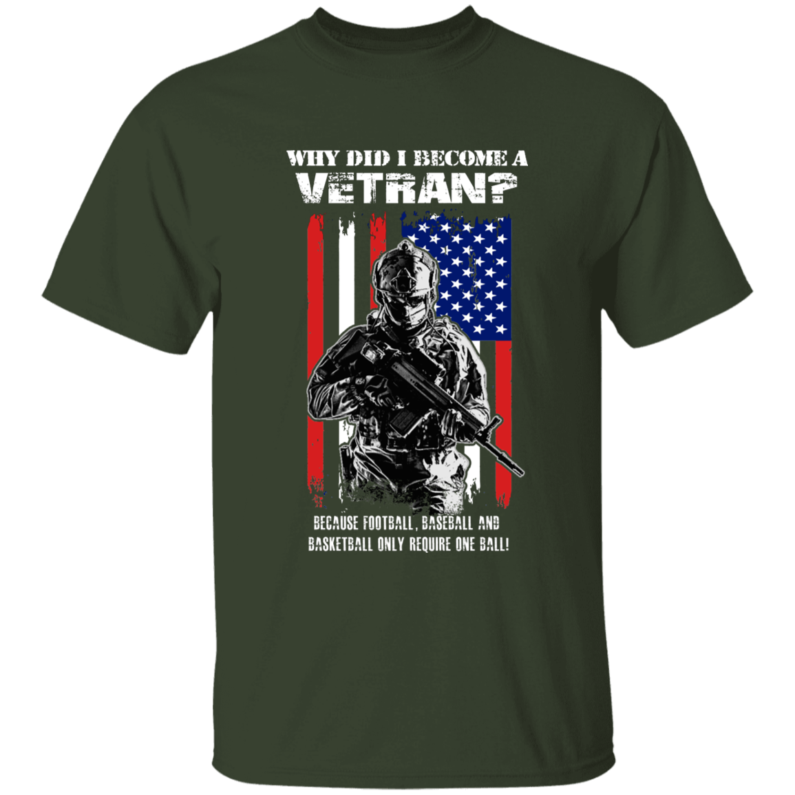 Why Did I Become A Veteran Apparel