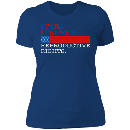 Stars Stripes & Reproductive Rights Boyfriend T-Shirt