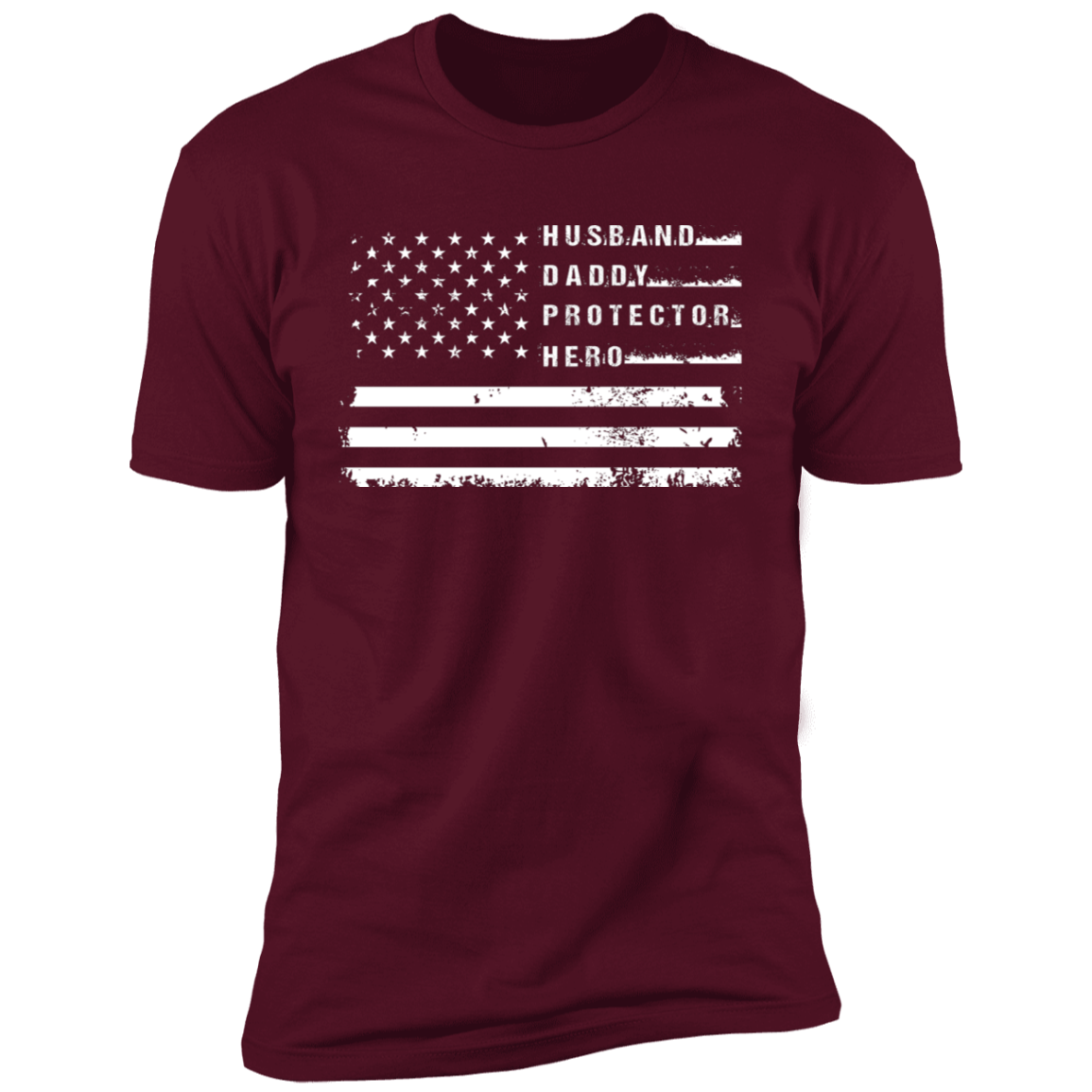 Dad USA Flag Patriotic T-shirt