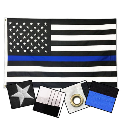 Thin Blue Line Flag