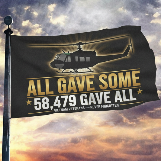 Vietnam Veteran Memorial Flag — All Gave Some | 58,479 Gave All