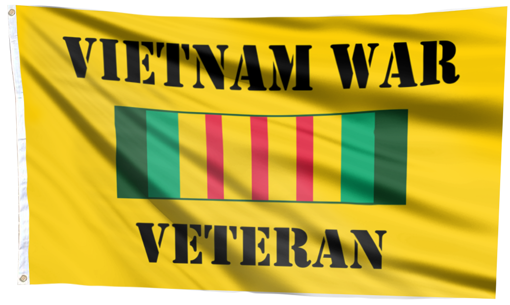 Vietnam War Veteran Flag