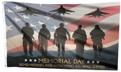 Memorial Day Flag - Remembering And Honoring All Who Served