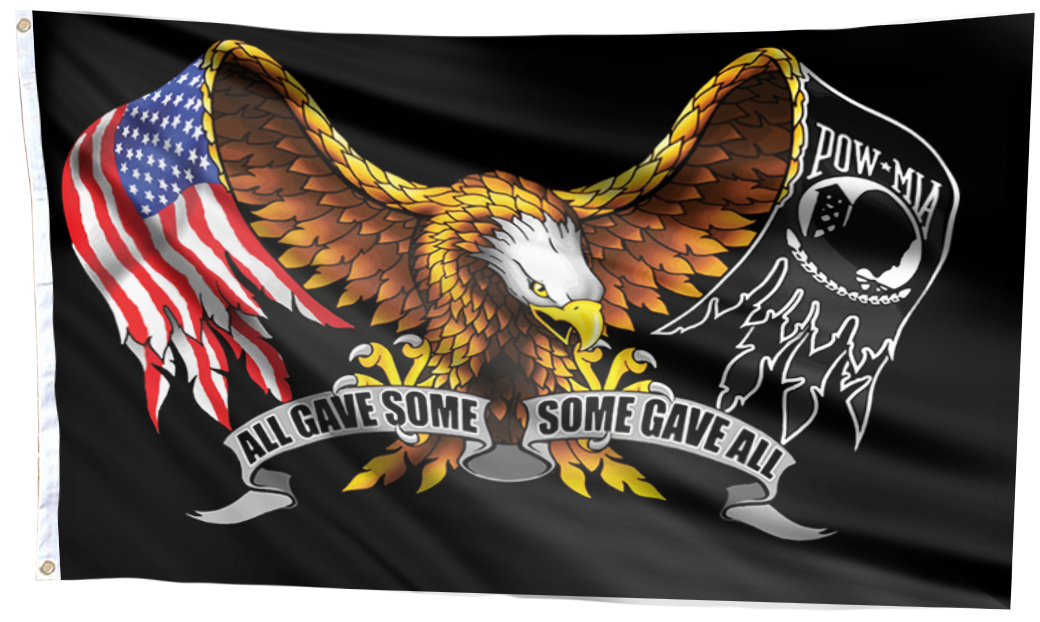 All Gave Some Gave All POW MIA Flag