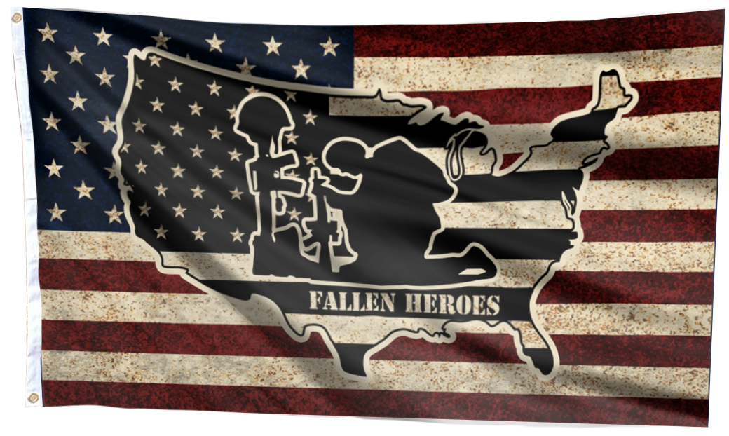 Limited Edition - Fallen Heroes Flag