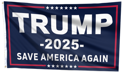 TRUMP Save America Again 2025 Flag