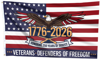 Veterans Defenders of Freedom Flag