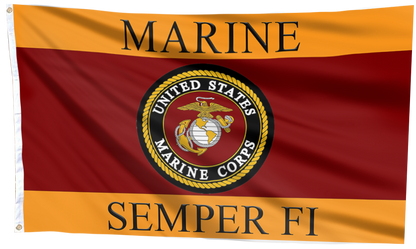 Marine Corps Semper Fi Flag