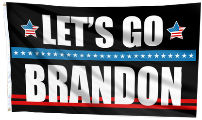Let's Go Brandon Honor Stripes Flag