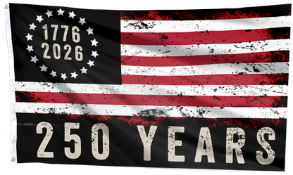 250 Years Freedom Patriotic Flag