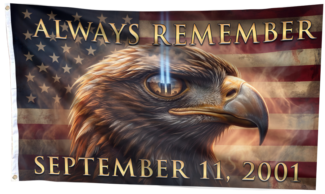 Always Remember Eagle Eye Flag