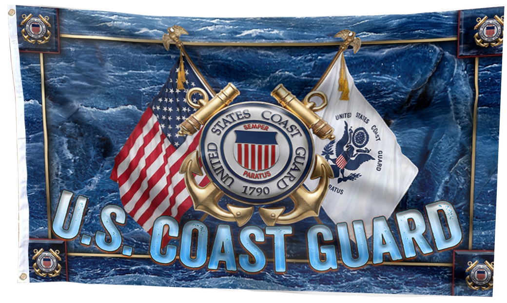 U.S. Coast Guard Blue Water Flag