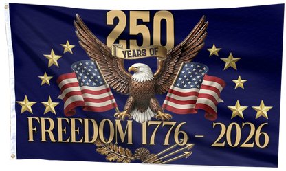 250 Freedom 1776-2026 Flag