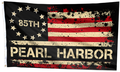 Pearl Harbor 85th Flag