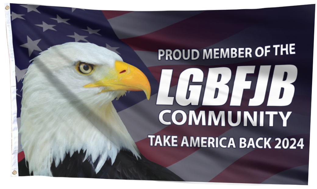 Proud Member of the LGBFJB Eagle Flag