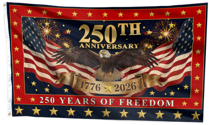 250th Anniversary - 250 Years of Freedom Flag