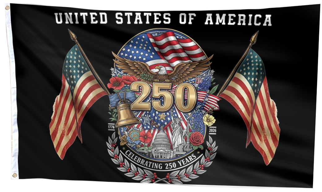 1776–2026 United States Celebration Flag