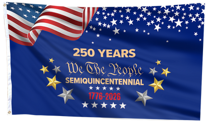 250 Years – We The People Semiquincentennial Flag