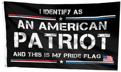 I Identify As An American Patriot Flag