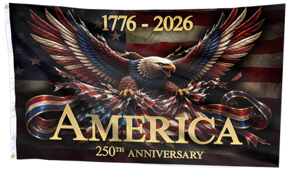 America - 250th Anniversary Flag