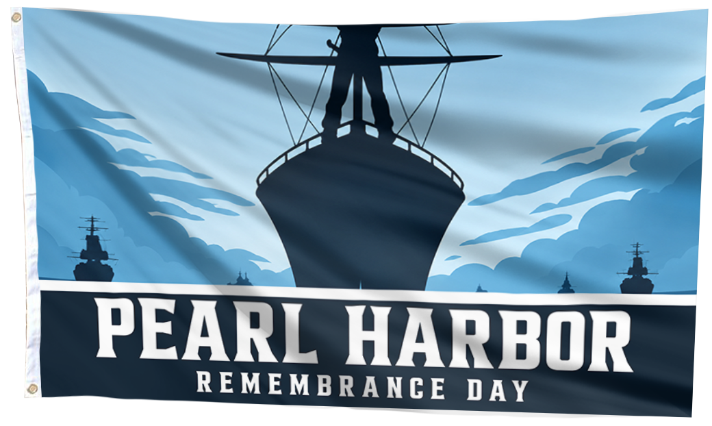 Pearl Harbor Remembrance Day Flag