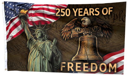 250 Years of American Freedom Eagle Flag