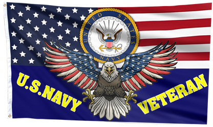 U.S. Navy Veteran Flag