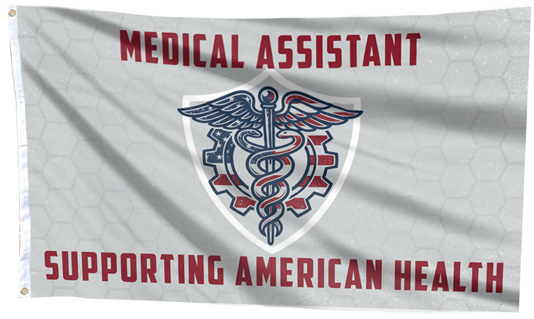 Medical Assistance - Supporting American Health Flag