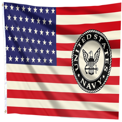 Navy USA Flag
