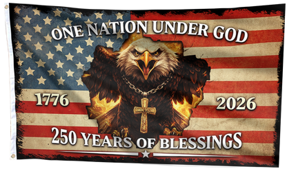 One Nation Under God - 250 Years of Blessings Flag