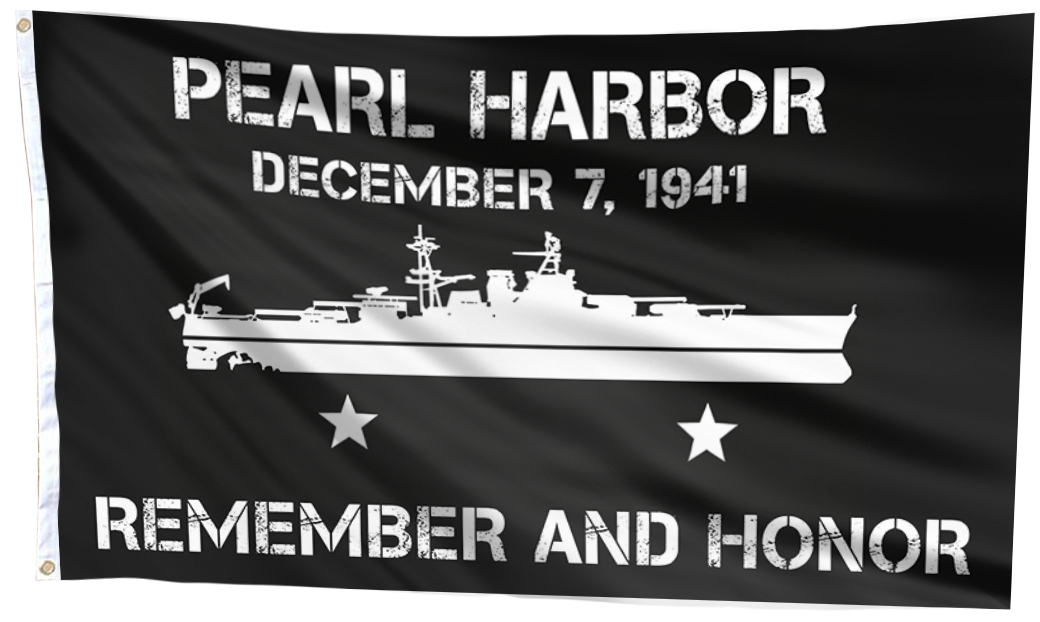 Pearl Harbor - Remember and Honor Flag