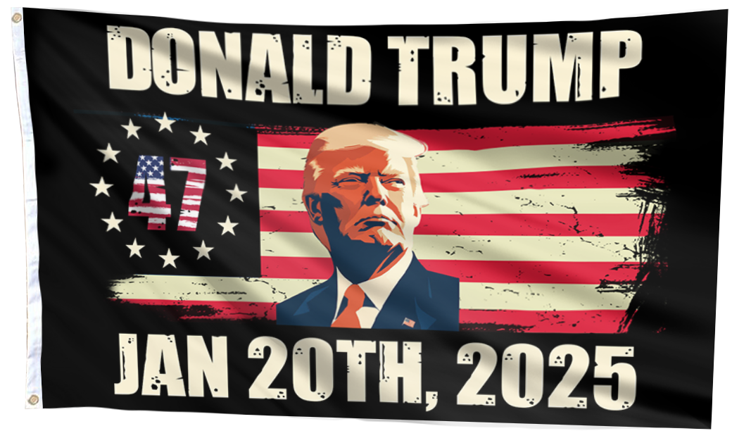 Donald Trump 47 Flag