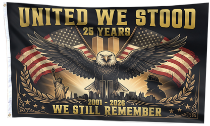 United We Stood - We Still Remember Flag