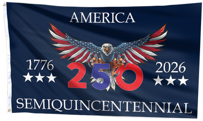 America Semiquincentennial Eagle Flag