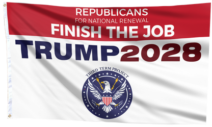 Finish The Job Trump Flag