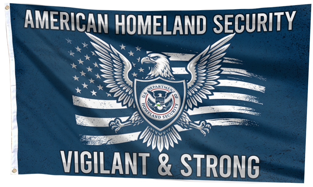 American Homeland Security Flag