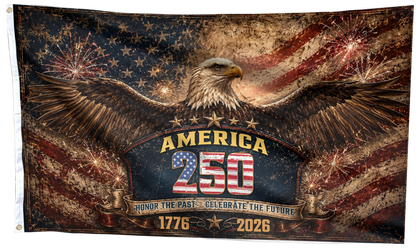 America 250 - Honor The Past Celebrate the Future Flag
